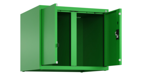 rehausse d'armoire avec double compartiment