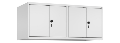 rehausse d'armoire avec double compartiment