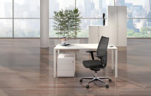 Bisley Conteneur à roulettes Note avec tiroir HR, 1 tiroir(s), blanc signalisation/blanc signalisation