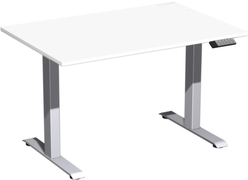 Gera bureau à hauteur réglable électriquement Elevate Basic avec piètement en T
