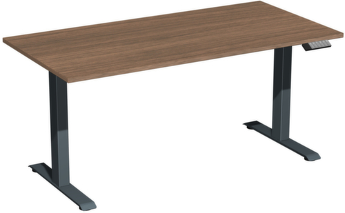 Gera bureau à hauteur réglable électriquement Elevate Basic avec piètement en T