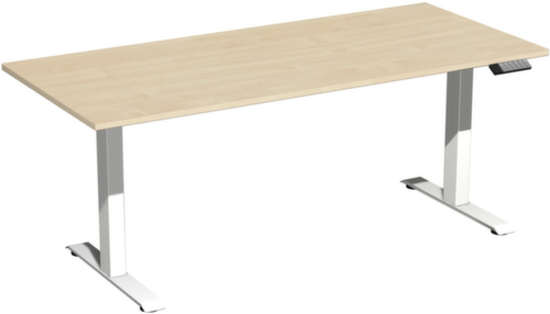 Gera bureau à hauteur réglable électriquement Elevate Basic avec piètement en T