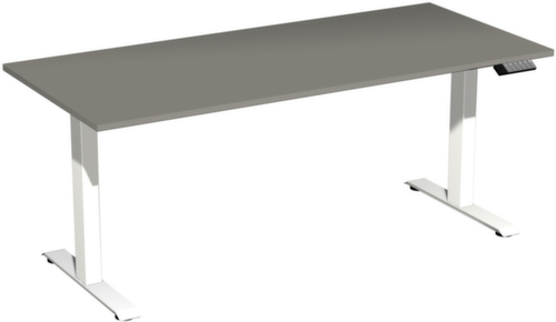 Gera bureau à hauteur réglable électriquement Elevate Basic avec piètement en T
