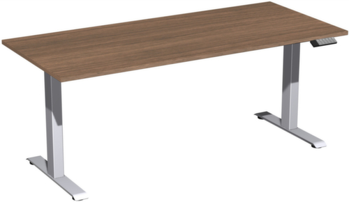 Gera bureau à hauteur réglable électriquement Elevate Basic avec piètement en T