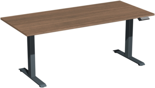 Gera bureau à hauteur réglable électriquement Elevate Basic avec piètement en T