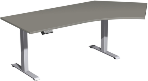 Gera table d’angle assis-debout à hauteur réglable électriquement Elevate Basic