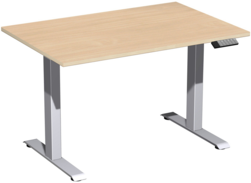 Gera bureau à hauteur réglable électriquement Elevate Plus avec piètement en T