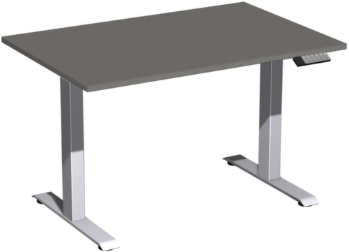 Gera bureau à hauteur réglable électriquement Elevate Plus avec piètement en T