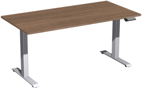Gera bureau à hauteur réglable électriquement Elevate Plus avec piètement en T