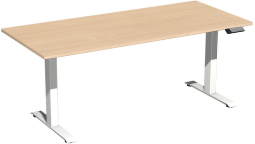 Gera bureau à hauteur réglable électriquement Elevate Plus avec piètement en T