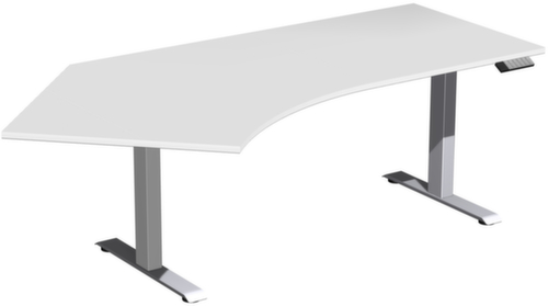 Gera table d’angle assis-debout à hauteur réglable électriquement Elevate Plus