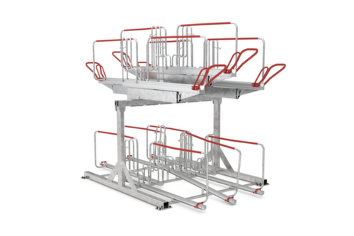 WSM Range-vélos à deux niveaux BikeHub Economy