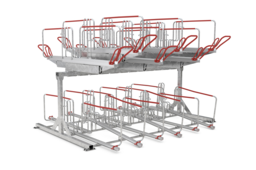 WSM Range-vélos à deux niveaux BikeHub Economy