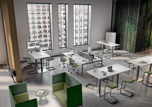 Quadrifoglio Table haute de conférence Greko