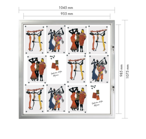 Update displays Vitrine