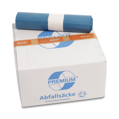 UDOBÄR sac poubelle Premium 100 pièces, 240 l, bleu