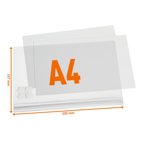 Durable pochette pour affiches imperméable