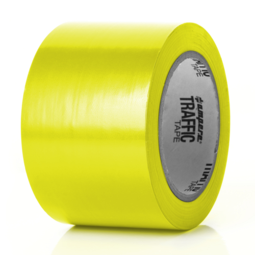 a.m.p.e.r.e. Ruban de marquage au sol TRAFFIC Tape Standard, jaune