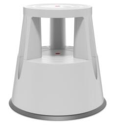 UDOBÄR Marchepied sur roulettes pour fortes sollicitations, plastique, RAL7035 gris clair