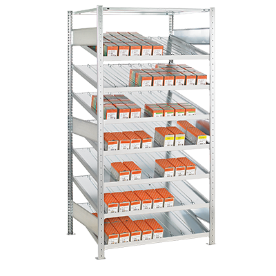 Staging shelves