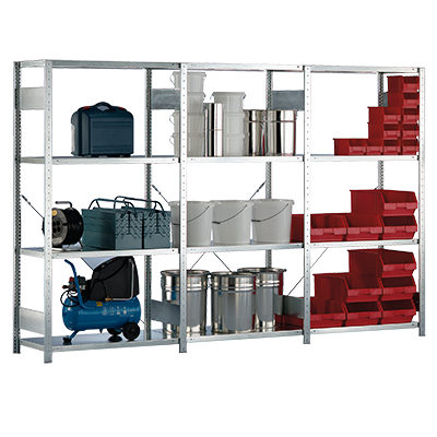 Shelf shelving systems