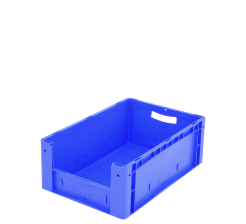 BITO Conteneur de stockage visible Euronorm avec ouverture d'accès, bleu, HxLxl 220x600x400 mm