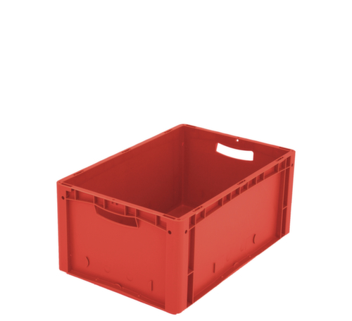 BITO Bac gerbable norme Europe, rouge, capacité 51 l