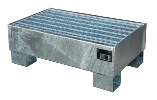 Bauer Bac de rétention pour fûts et récipients de 60 litres