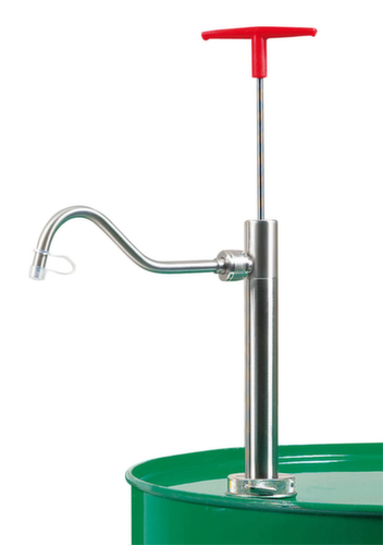 Pompe vide-fûts à main, pour fluides combustibles, 0,56 l/levée