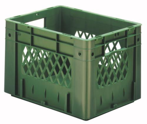 Bac gerbable norme Europe, vert, capacité 23,3 l