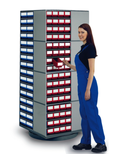 Treston support rotatif (vide), pour 16 blocs tiroirs profondeur 300 mm