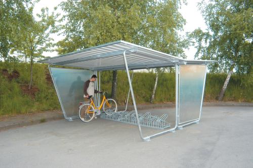 Abri Siegen S29, rayonnage suivant, largeur x profondeur 4300 x 4660 mm