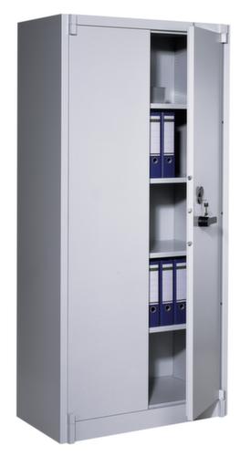 C+P Armoire haute sécurité de bureau avec 4 tablettes