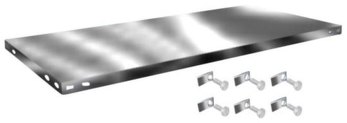 hofe Tablette pour rayonnage à boulonner type mi-lourd, largeur x profondeur 1300 x 600 mm