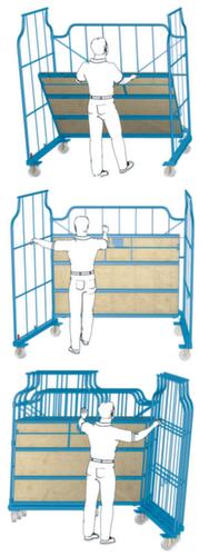 VARIOfit Caisse sur roulettes universelles Corlette spéciale pour camions