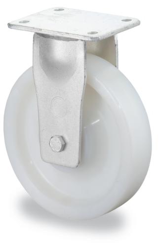 BS-ROLLEN Roulette fixe pour fortes charges, force 800 kg, plastique bandage