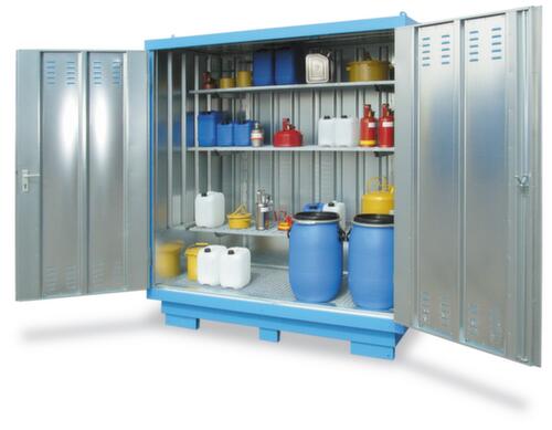 Lacont Conteneur pour produits dangereux livré monté