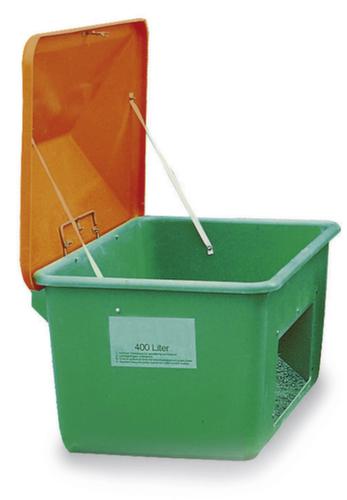 Cemo Bac pour produits d'épandage en plastique renforcé de fibres de verre