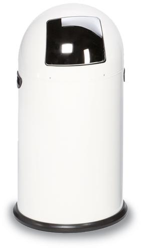 Poubelle « Push », 33 l, blanc
