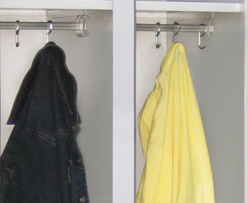 PAVOY Armoire vestiaire Z Basis avec 4 compartiments, largeur de compartiment 400 mm