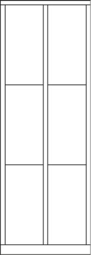 PAVOY armoire multicases Basis, 6 compartiments