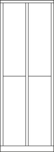 PAVOY armoire multicases Basis, 4 compartiments