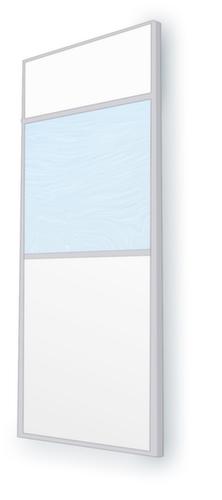 MDS Raumsysteme Paroi de séparation avec élément en verre, largeur 600 mm