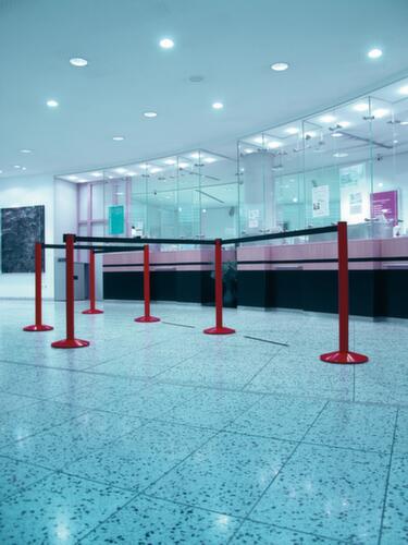 Système de guidage des personnes avec 1 sangle et montants