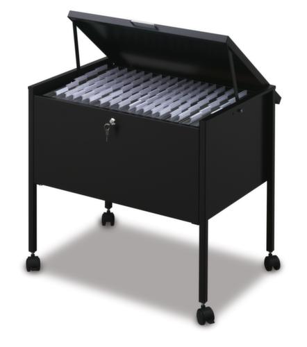 Durable Chariot dossiers suspendus Economy avec couvercle