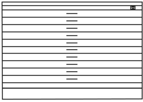 C+P Armoire de rangement à plat pour DIN A1 ou DIN A0