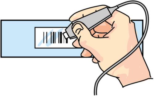 Porte-étiquettes autocollants à découper, hauteur x longueur 27 x 1000 mm