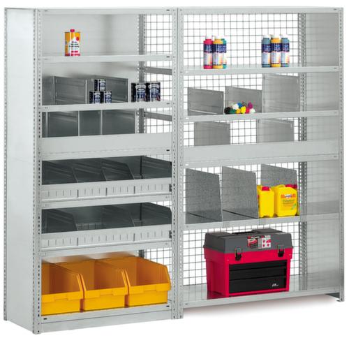 hofe rayonnage à boulonner extensible charge max. par tablette 350 kg