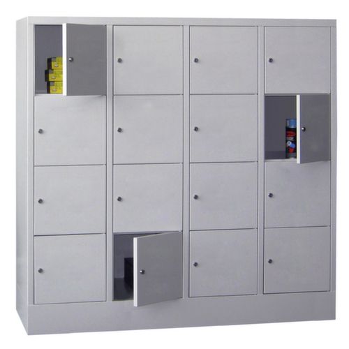 PAVOY armoire multicases Basis, 16 compartiments