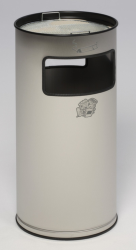 Cendrier poubelle en acier inoxydable